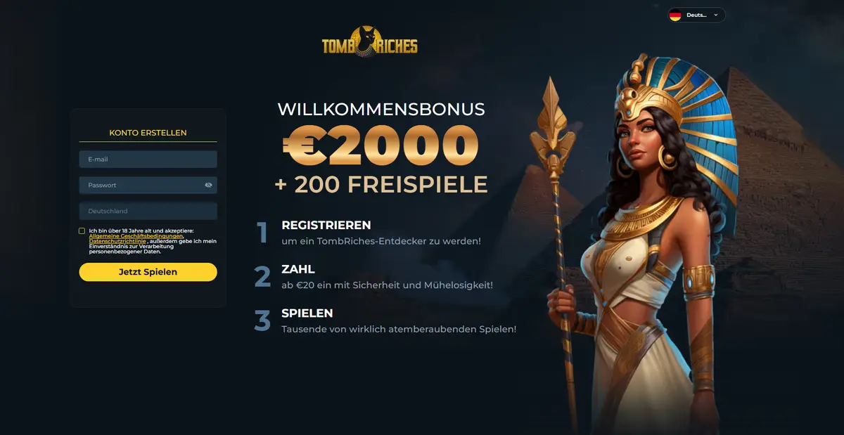 Tomb Riches Ausländische Online Casino